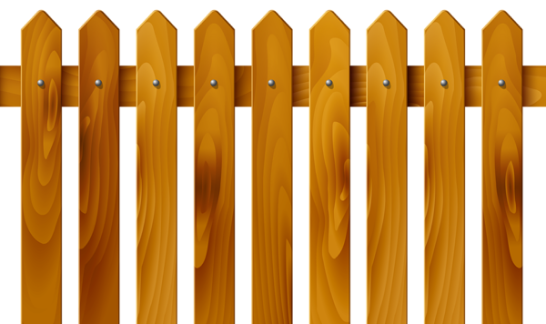 Забор из деревянного штакетника в Щербинке